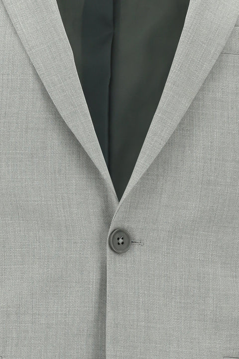 Açık Gri 7 Drop Super Slim Fit Eksra Dar Kesim Takım Elbise