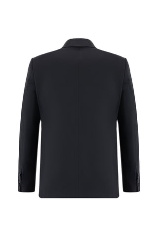  Siyah 7 Drop Slim Fit Dar Kesim Takım Elbise