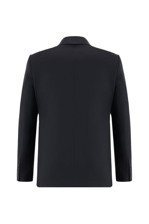 Siyah 7 Drop Slim Fit Dar Kesim Takım Elbise