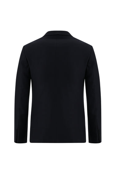 Koyu Lacivert Super Slim Fit Ekstra Dar Kesim Kruvaze Takım Elbise