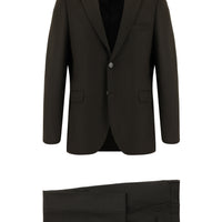 Koyu Kahve Regular Fit Klasik Takım Elbise