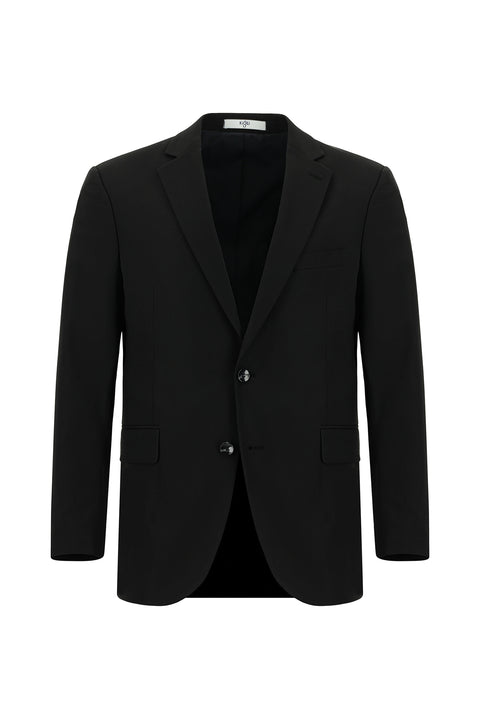 Siyah 6 Drop Regular Fit Standart Kesim Takım Elbise