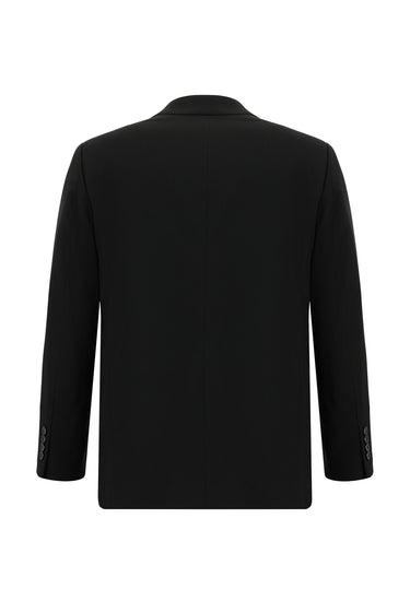 Siyah Regular Fit Klasik Takım Elbise