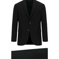 Siyah Regular Fit Klasik Takım Elbise