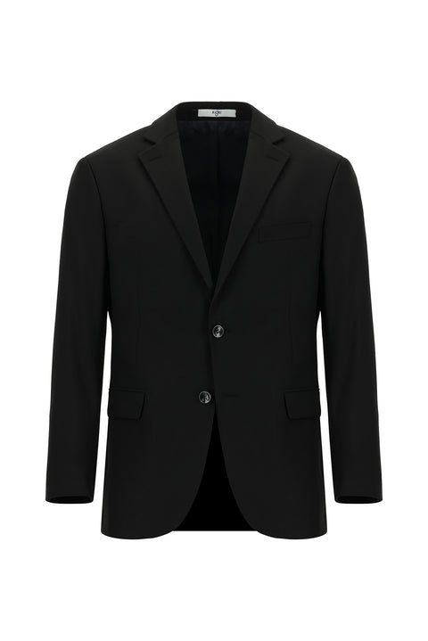 Siyah 6 Drop Regular Fit Standart Kesim Takım Elbise