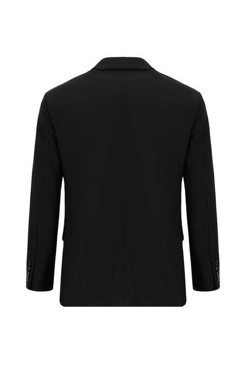 Siyah 6 Drop Regular Fit Standart Kesim Takım Elbise