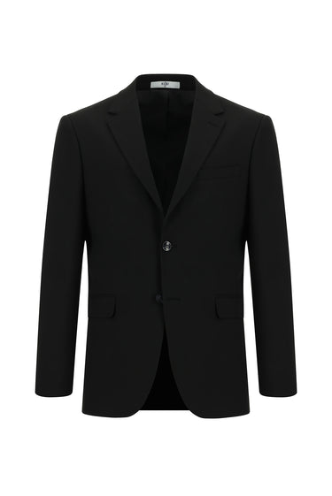  Siyah Slim Fit Dar Kesim Klasik Takım Elbise