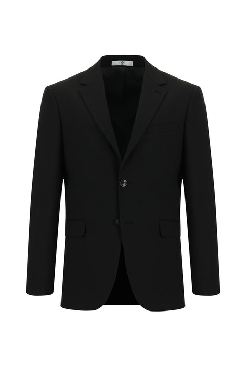 Siyah 7 Drop Slim Fit Dar Kesim Takım Elbise