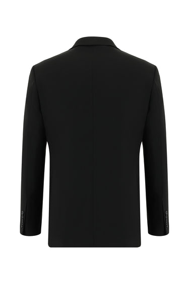  Siyah Slim Fit Dar Kesim Klasik Takım Elbise