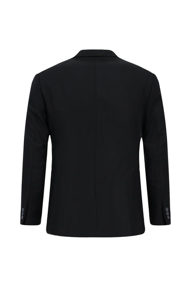  Koyu Lacivert Super Slim Fit Ekstra Dar Kesim Klasik Desenli Takım Elbise