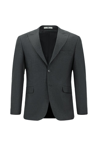  Orta Gri Regular Fit Klasik Takım Elbise