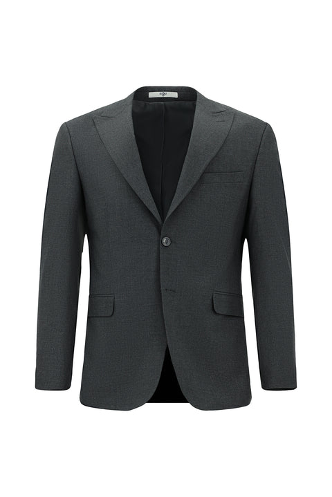 Orta Gri 6 Drop Regular Fit Standart Kesim Takım Elbise