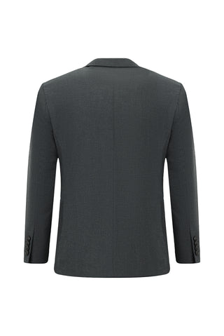  Orta Gri Regular Fit Klasik Takım Elbise