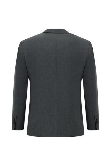 Orta Gri Regular Fit Klasik Takım Elbise