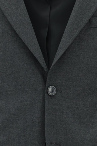  Orta Gri Regular Fit Klasik Takım Elbise