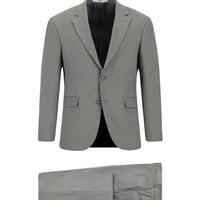 Koyu Antrasit 7 Drop Slim Fit Dar Kesim Beli Lastikli Takım Elbise