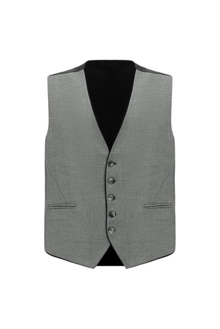  Koyu Füme Regular Fit Kombinli Yelekli Takım Elbise