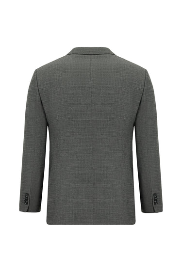  Açık Füme Super Slim Fit Ekstra Dar Kesim Kombinli Yelekli Takım Elbise