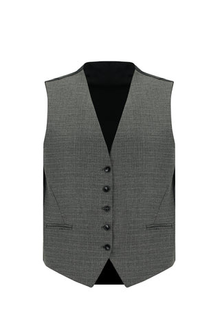  Açık Füme 7 Drop Slim Fit Dar Kesim Kombinli Yelekli Takım Elbise