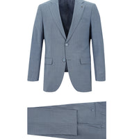 Koyu Mavi  4 Drop Relaxed Fit Rahat Kesim Takım Elbise