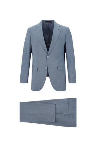  Koyu Mavi  4 Drop Relaxed Fit Rahat Kesim Tak?m Elbise-Ki??l?