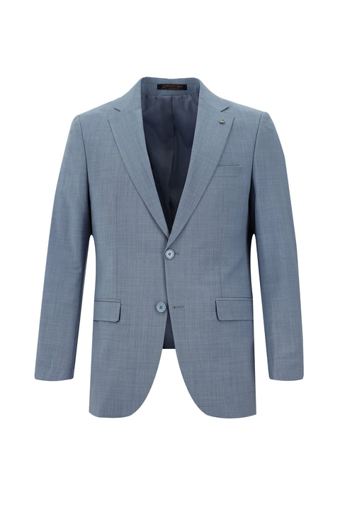 Koyu Mavi  4 Drop Relaxed Fit Rahat Kesim Takım Elbise