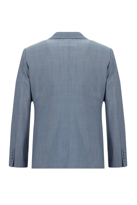 Koyu Mavi  4 Drop Relaxed Fit Rahat Kesim Takım Elbise