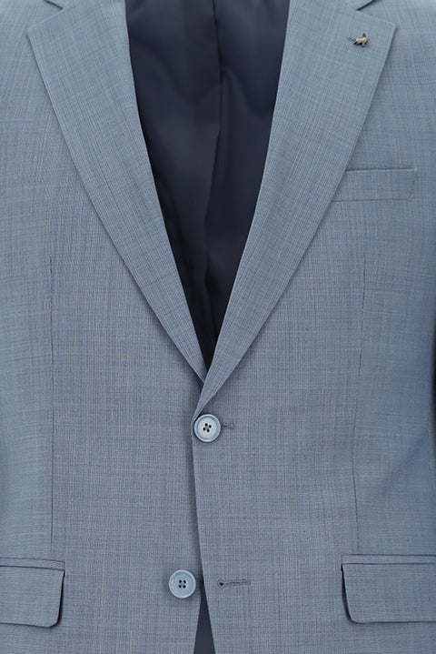 Koyu Mavi  4 Drop Relaxed Fit Rahat Kesim Takım Elbise