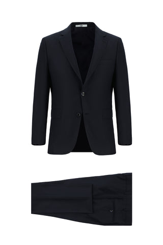  Koyu Lacivert Regular Fit Klasik Takım Elbise