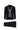 Koyu Lacivert Slim Fit Dar Kesim Yelekli Takım Elbise