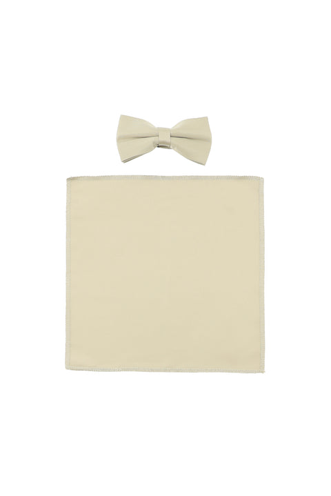 Açık Bej 4 Drop Relaxed Fit Rahat Kesim Şal Yaka Smokin & Damatlık