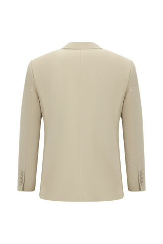  Kum Oversize Ekstra Rahat Kesim Sivri Yaka Kruvaze Smokin & Damatl?k-Ki??l?