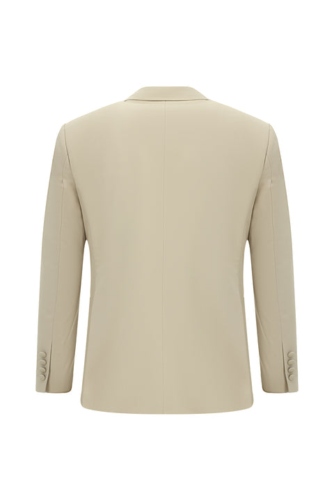 Kum 6 Drop Verona Soft Oversize Fit Hafif Oversize Kesim Sivri Yaka Kruvaze Smokin & Damatlık