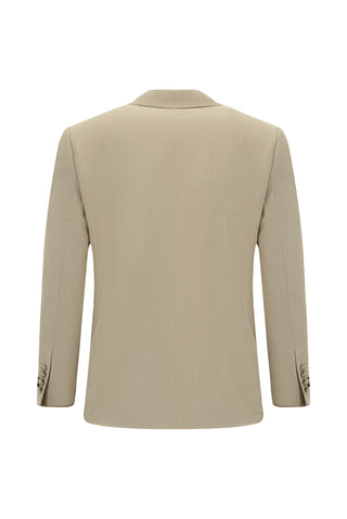  Kum 4 Drop Relaxed Fit Rahat Kesim Sivri Yaka Smokin & Damatlık