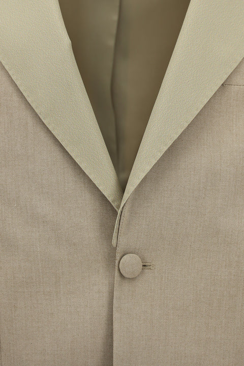 Kum 4 Drop Relaxed Fit Rahat Kesim Sivri Yaka Smokin & Damatlık