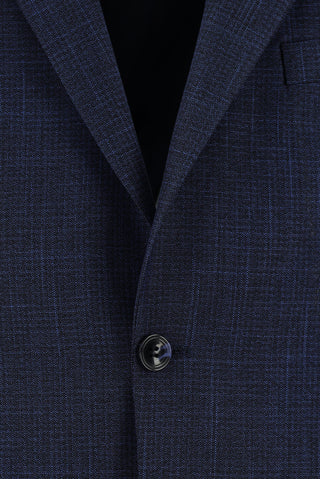  Açık Lacivert Regular Fit Klasik Desenli Takım Elbise