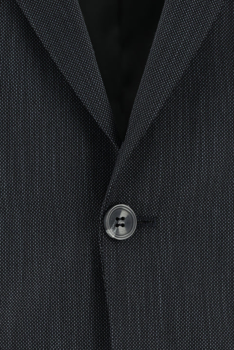 Orta Füme 6 Drop Regular Fit Standart Kesim Desenli Takım Elbise