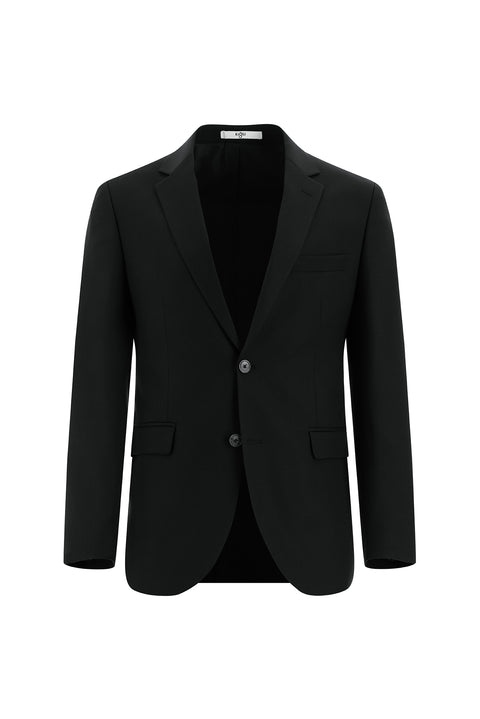 Koyu Antrasit 6 Drop Regular Fit Standart Kesim Desenli Takım Elbise