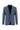  Koyu Mavi  Slim Fit Dar Kesim Klasik Desenli Takım Elbise