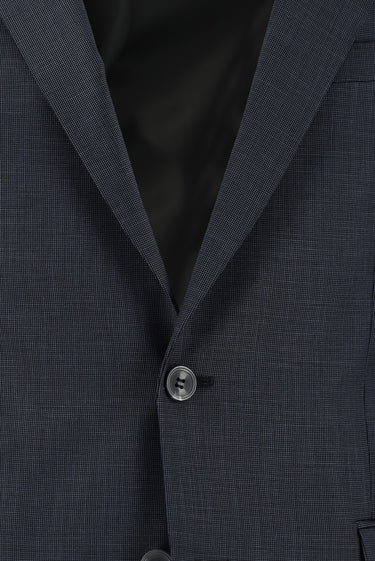 Koyu Füme 4 Drop Relaxed Fit Rahat Kesim Klasik Desenli Takım Elbise