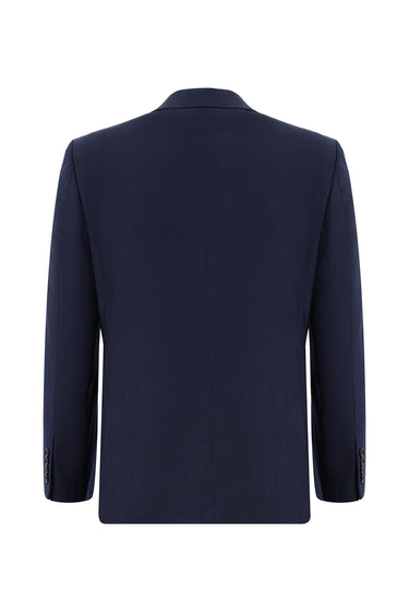  Açık Lacivert Super Slim Fit Ekstra Dar Kesim Klasik Desenli Takım Elbise