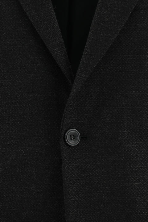 Koyu Antrasit 6 Drop Regular Fit Standart Kesim Desenli Takım Elbise