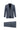 Açık Lacivert Super Slim Fit Ekstra Dar Kesim Klasik Desenli Takım Elbise