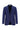 Koyu Lacivert Slim Fit Dar Kesim Klasik Desenli Takım Elbise