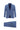 Koyu Mavi  Super Slim Fit Ekstra Dar Kesim Klasik Desenli Takım Elbise