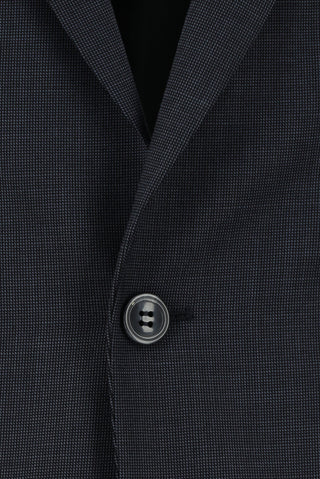  Orta Antrasit Regular Fit Klasik Desenli Takım Elbise