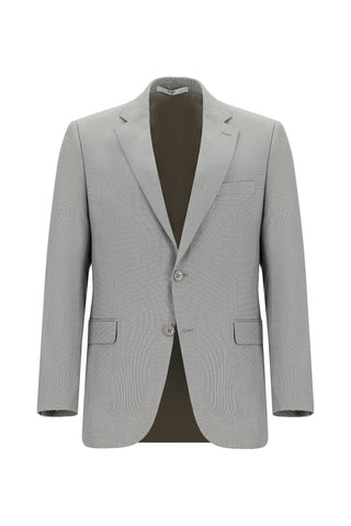  Koyu Vizon Slim Fit Dar Kesim Klasik Desenli Takım Elbise