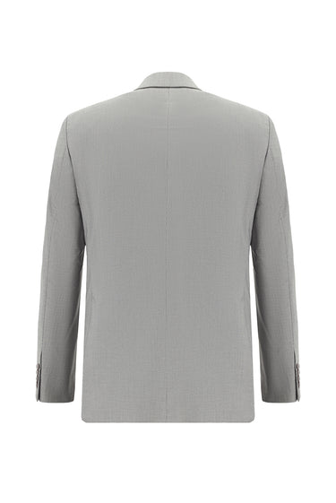  Koyu Vizon Slim Fit Dar Kesim Klasik Desenli Takım Elbise