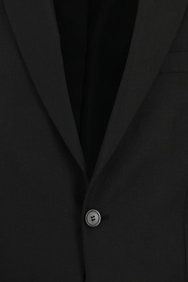  Siyah Regular Fit Desenli Klasik Takım Elbise