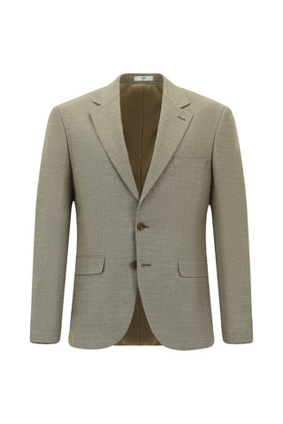  Orta Vizon Relaxed Fit Rahat Kesim Klasik Desenli Takım Elbise